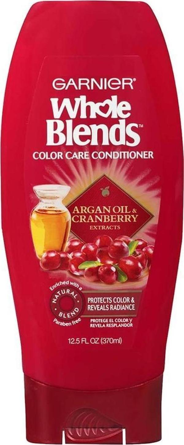 Garnier Whole Blends Argan Yağı ve Kızılcık Özlü Renk Bakım Saç Kremi 370ML - Image 1