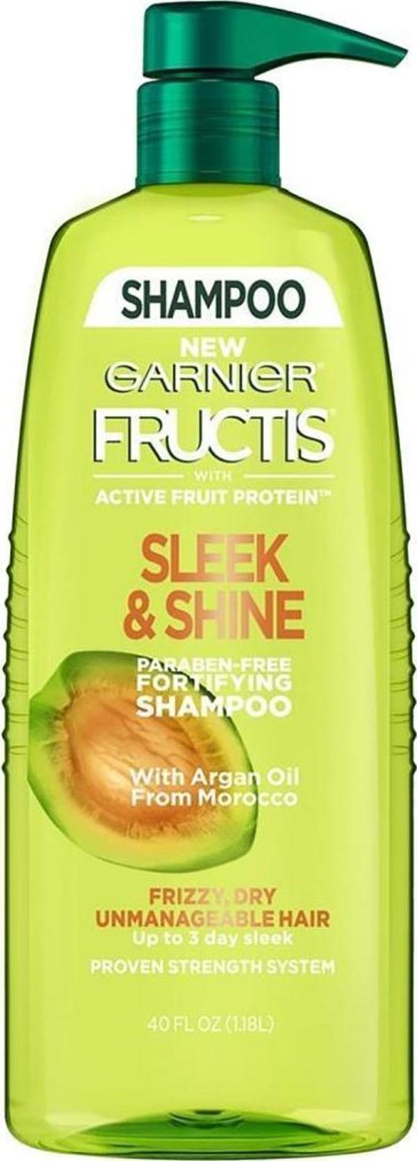 Garnier Fructis Sleek Shine Argan Yağlı Elektriklenme Karşıtı Şampuan 1180ML - Image 1