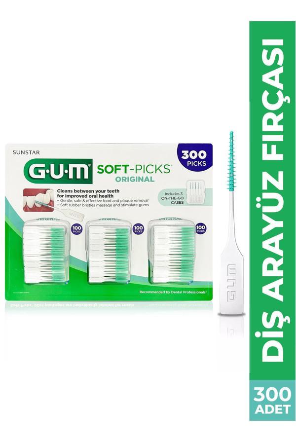 GUM Soft Picks Ara Yüz Fırçası 300 Adet - Image 1