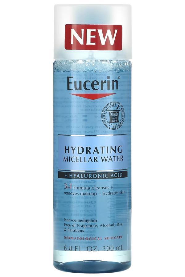 Eucerin Hydrating Micellar Water Günlük Yüz Temizleyicisi 200ML - Image 1