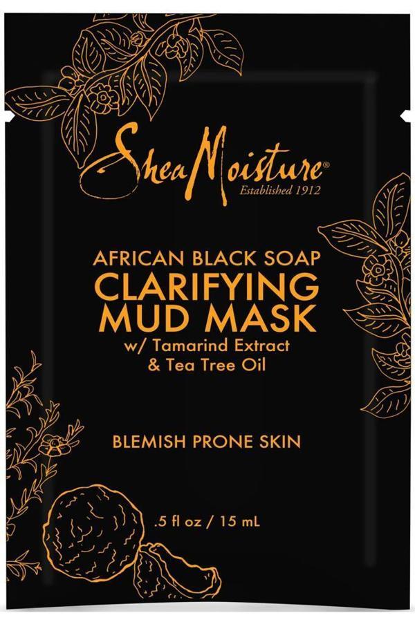 Shea Moisture Afrika Siyah Sabunu Çamur Maskesi 14GR - Image 1
