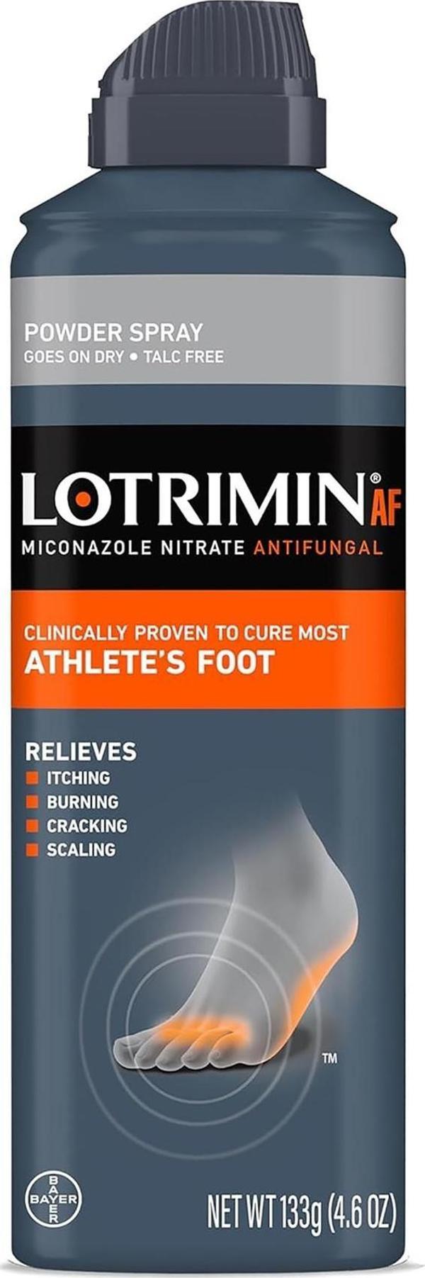 Lotrimin Powder Spray 133GR SKT:11/2025 - Image 1