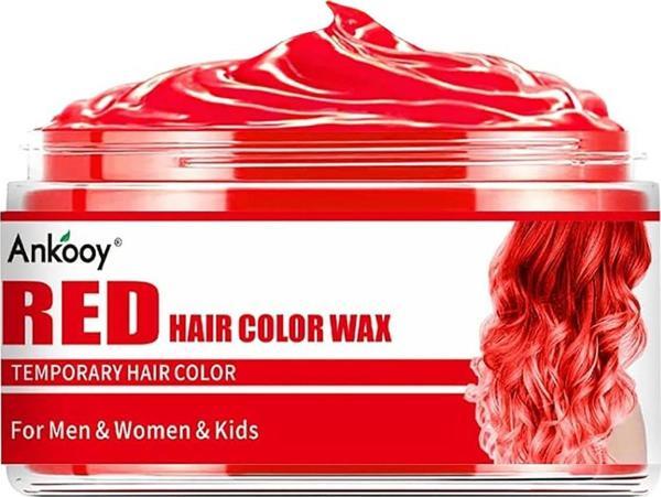 Ankooy Kırmızı Saç Renklendirici ve Şekillendirici Wax 80GR - Image 1