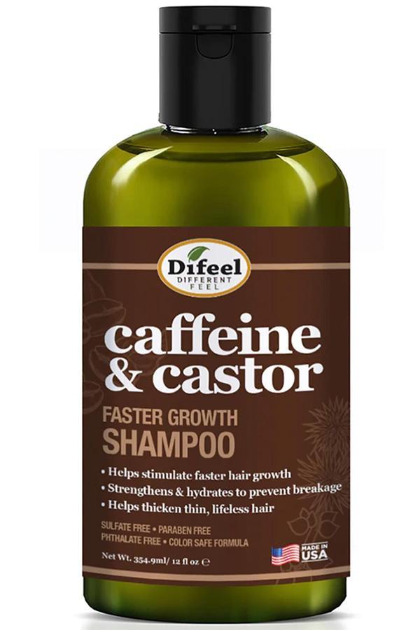 Difeel Caffeine & Castor Faster Growth Şampuan 354.9ML - Image 1
