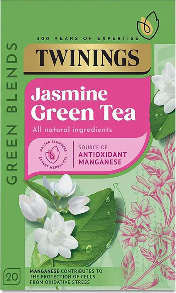 Twinings Yeşil Çay & Yasemin Bardak Poşet Çay 20 Adet - Image 1