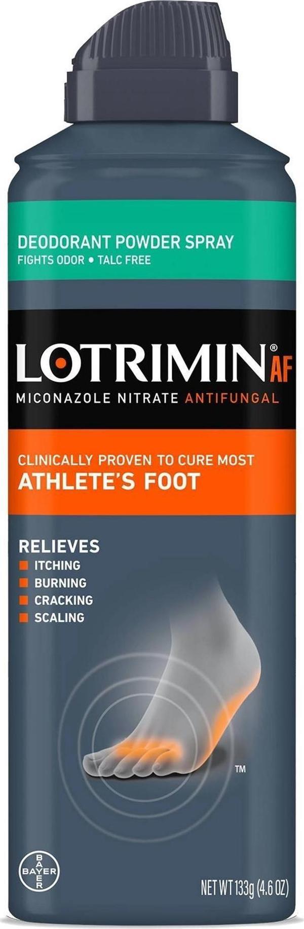 Lotrimin Deodorant Powder Spray 133GR - Image 1