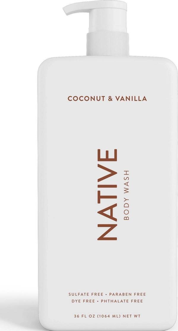 Native Hindistan Cevizi & Vanilya Vücut Şampuanı 1064ML - Image 1