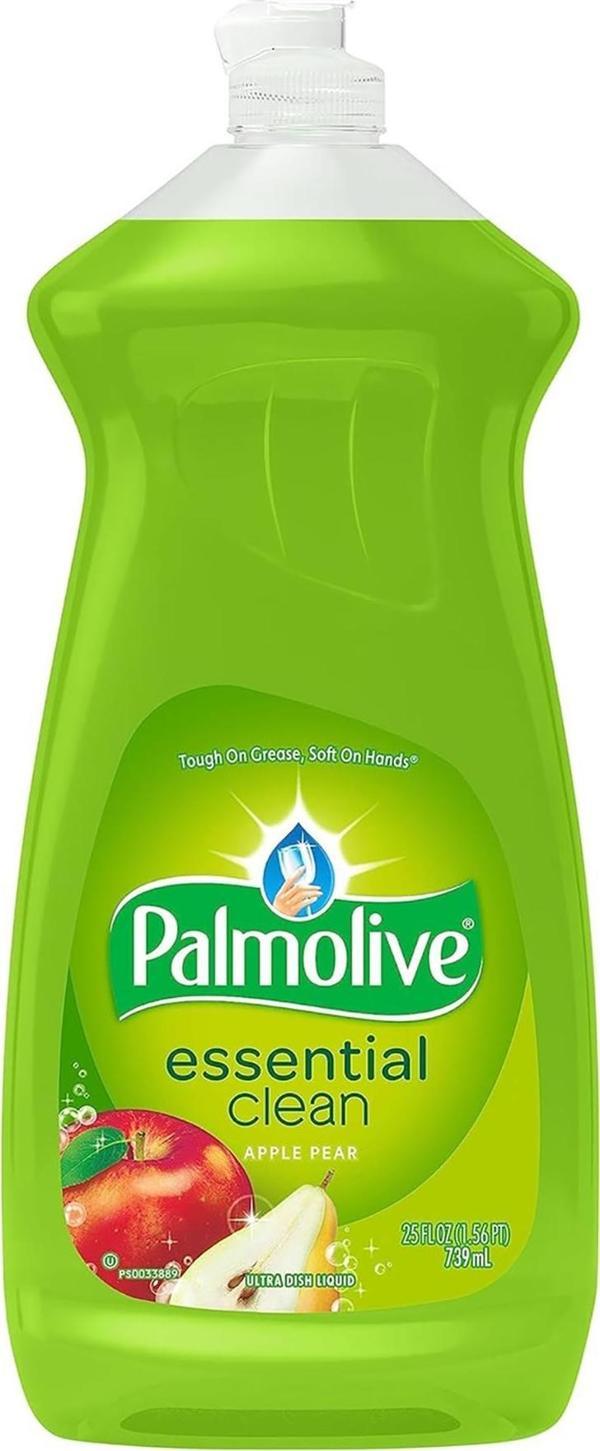 Palmolive Essential Clean Elma Armut Kokulu Elde Sıvı Bulaşık Deterjanı 739ML - Image 1