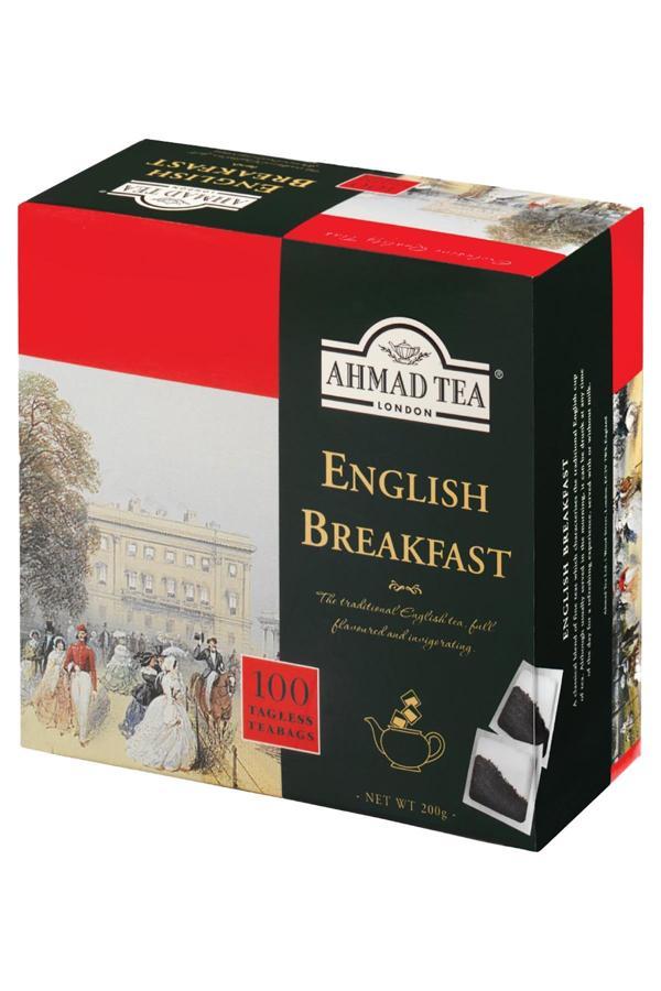 Ahmad Tea English Breakfast Demlik Poşet Çay 100 Adet - Image 1