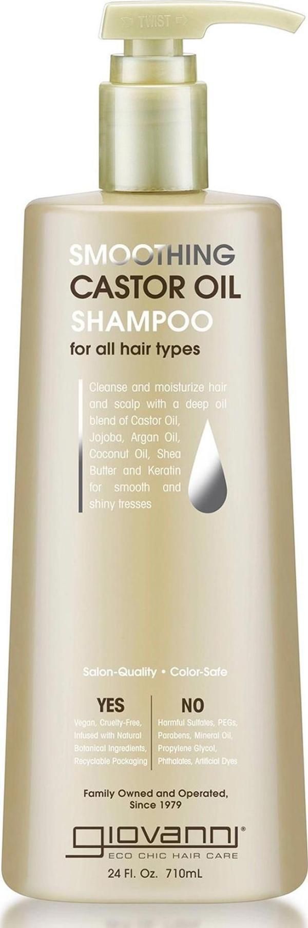 Giovanni Smoothing Castor Oil Şampuan 710ML - Image 1