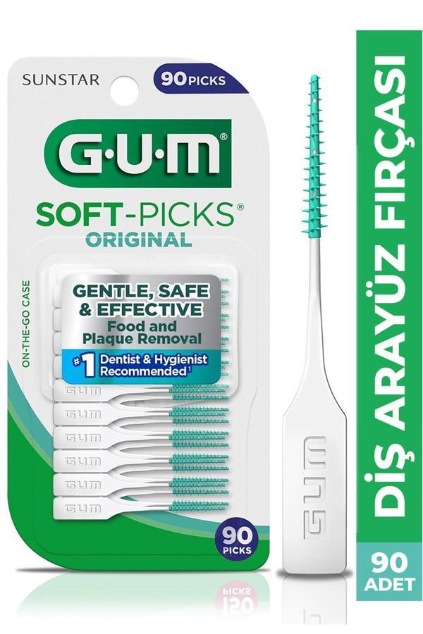 GUM Soft Picks Ara Yüz Fırçası 90 Adet - Image 1