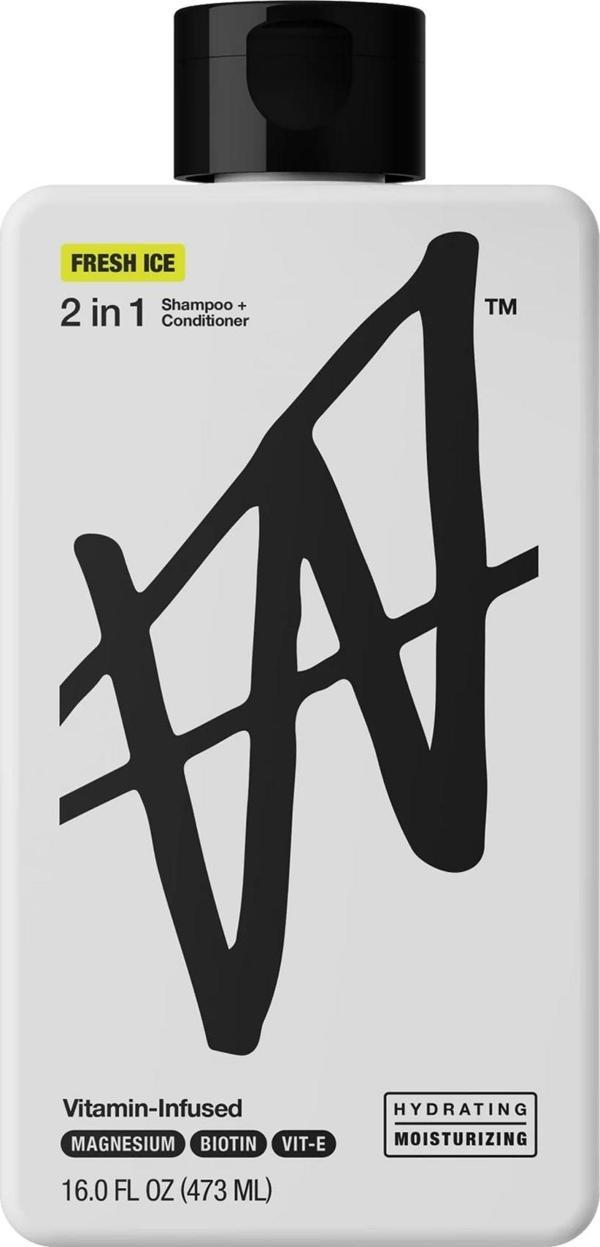 W Labs Fresh Ice 2'si 1 Arada Nemlendirici Şampuan ve Saç Kremi 473ML - Image 1