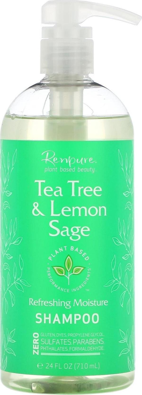 Renpure Tea Tree Lemon Sage Canlandırıcı Nemlendirme Şampuan 710ML - Image 1
