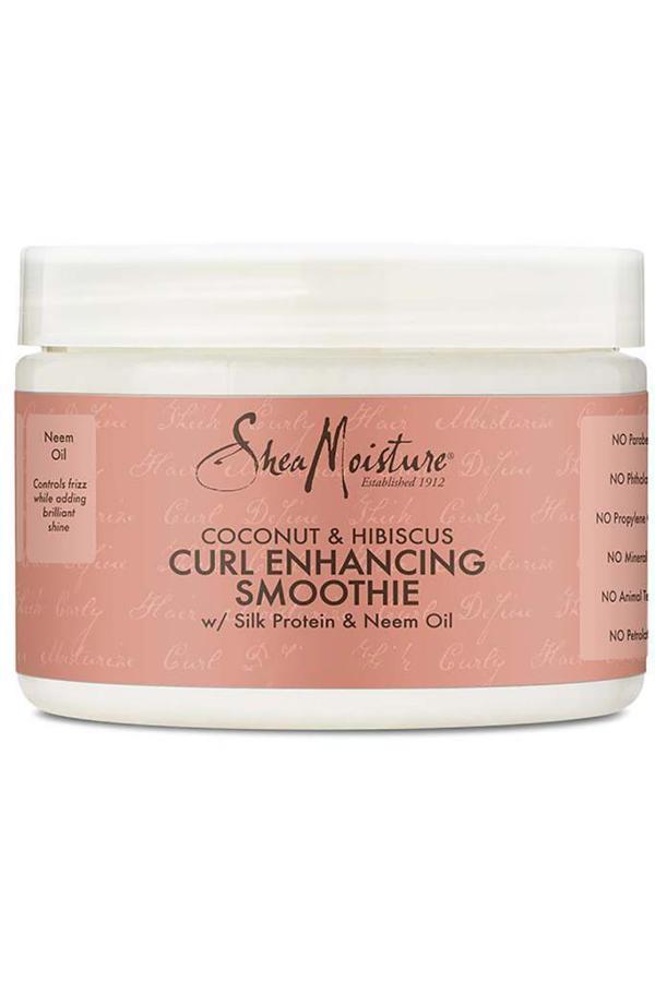 Shea Moisture Coconut & Hibiscus Bukle Belirginleştirici Durulanmayan Saç Bakım Kremi 284GR - Image 1