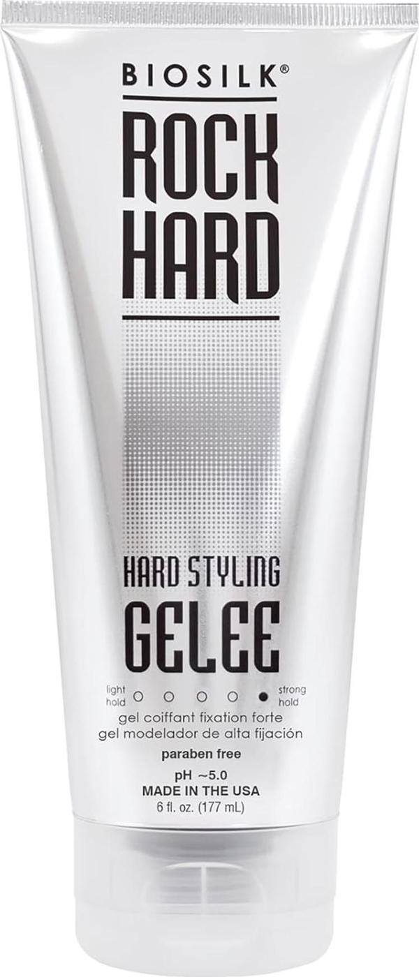 BioSilk Rock Hard Saç Şekillendirici Jöle 177ML - Image 1