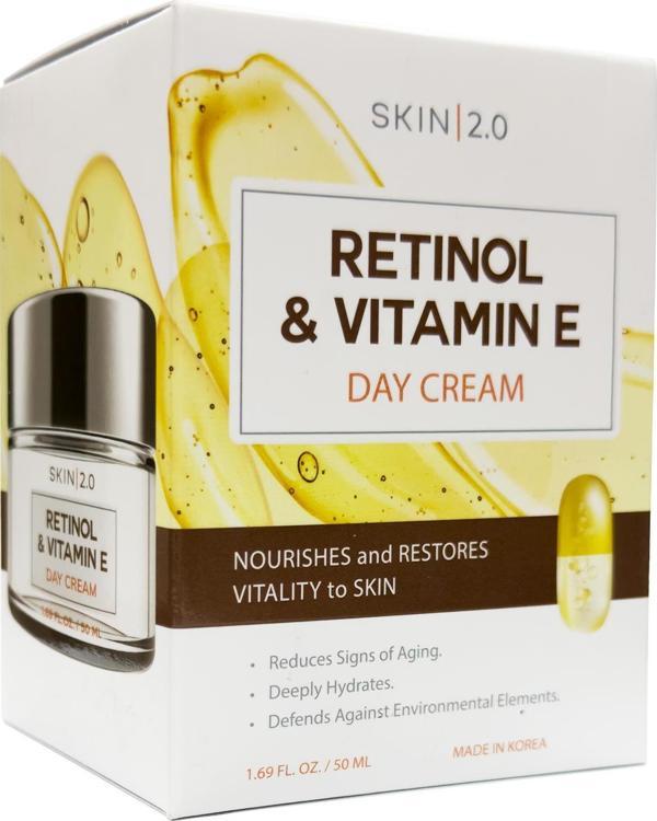 Skin 2.0 Retinol and Vitamin E Gündüz Kremi 50ML - Image 1