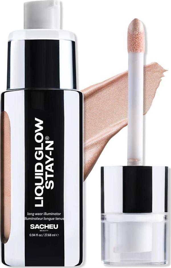 Sacheu Liquid Glow Stay-n Uzun Süre Kalıcı Likit Aydınlatıcı 01 Aura Glow 27.68ML - Image 1
