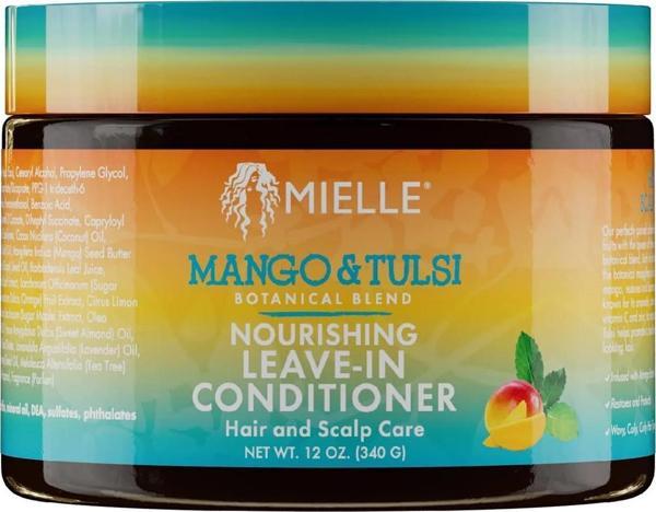 Mielle Mango & Tulsi Besleyici Durulanmayan Saç Kremi 340GR - Image 1