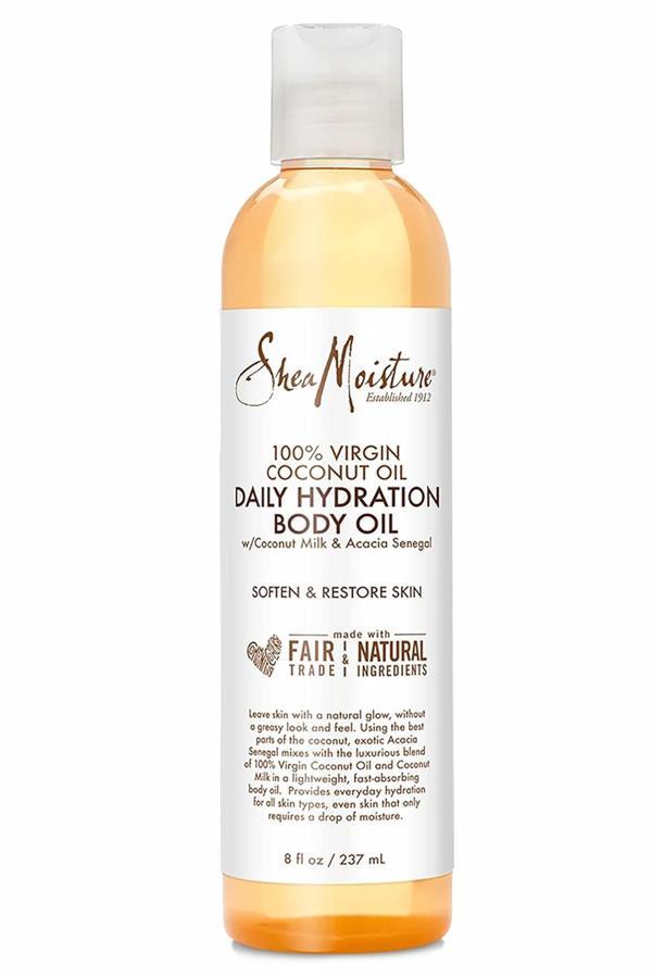 Shea Moisture %100 Saf Hindistan Cevizi Yağlı Günlük Nemlendirici Vücut Yağı 237ML - Image 1