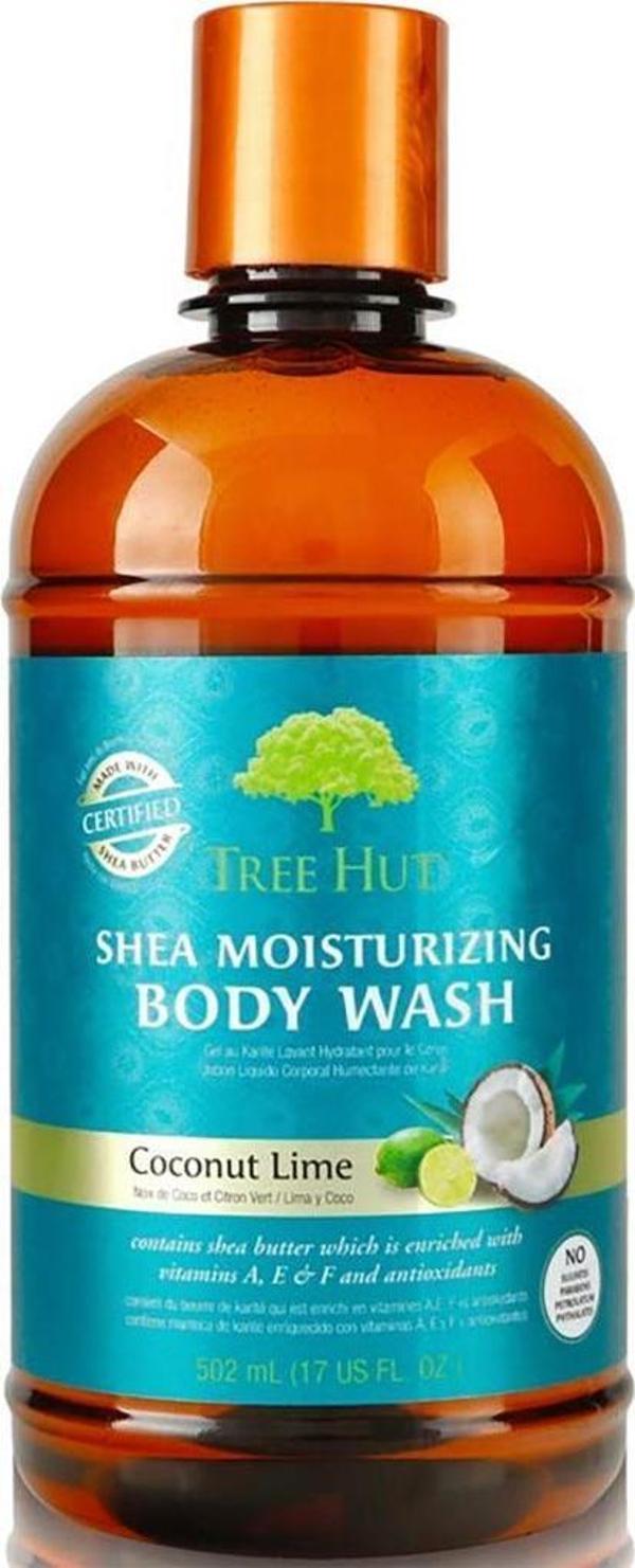 Tree Hut Shea Moisturizing Coconut Lime Vücut Şampuanı 502ML - Image 1
