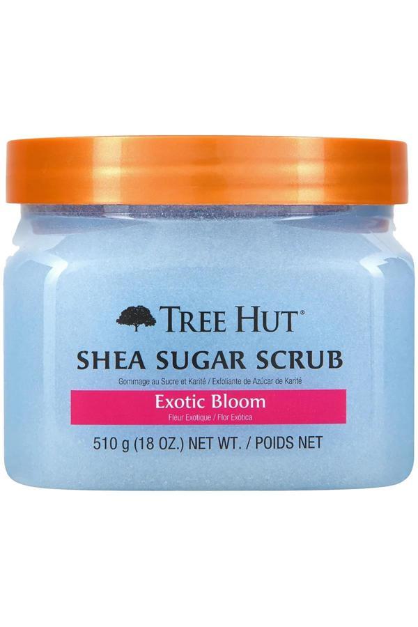 Tree Hut Exotic Bloom Shea Sugar Scrub Vücut Peelingi 510GR - Image 1