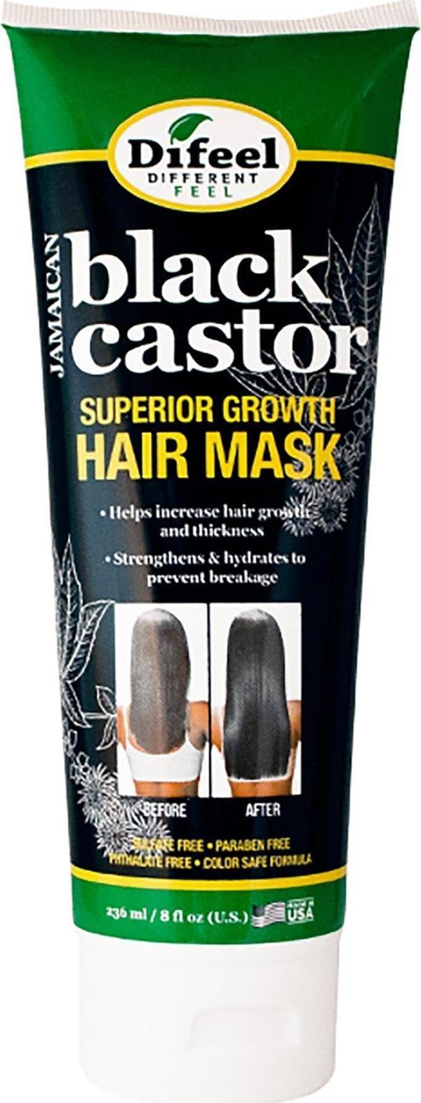 Difeel Jamaican Black Castor Yavaş Uzayan Saçlara Özel Saç Maskesi 236ML - Image 1