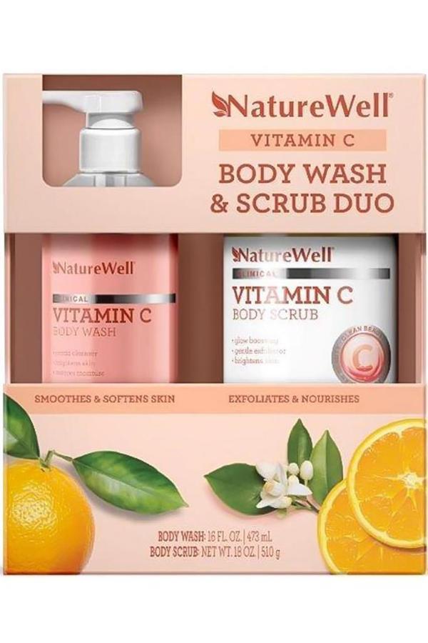NatureWell Vitamin C Vücut Peelingi ve Şampuanı - Image 1
