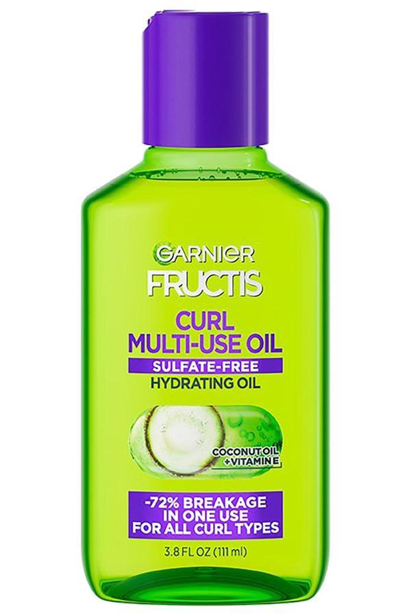 Garnier Fructis Kıvırcık ve Dalgalı Saçlara Özel Çok Amaçlı Saç Bakım Yağı 111ML - Image 1