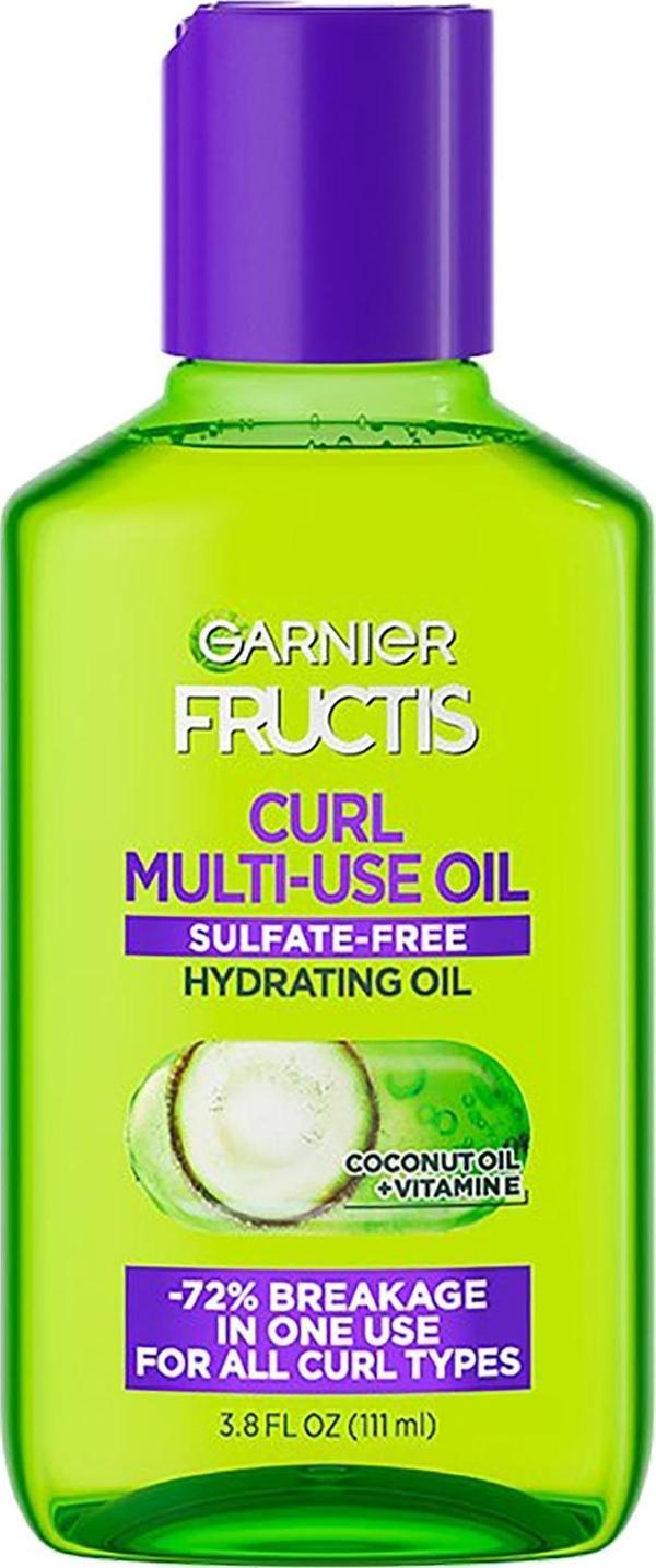 Garnier Fructis Kıvırcık ve Dalgalı Saçlara Özel Çok Amaçlı Saç Bakım Yağı 111ML - Image 1