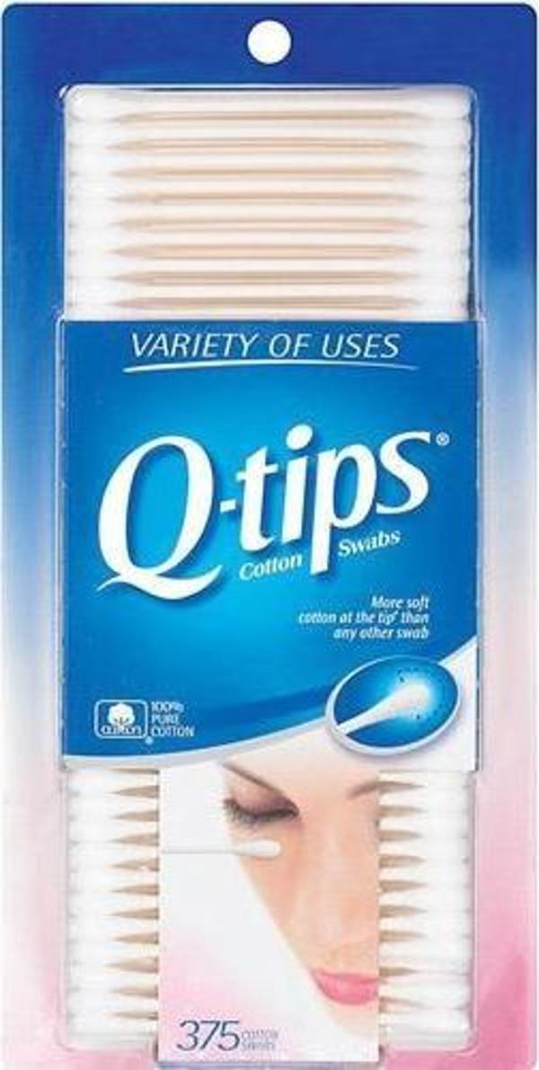 Q-tips Pamuklu Çubuk 375 Adet - Image 1