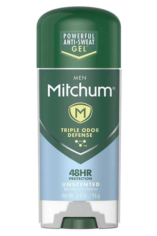 Mitchum Men Unscented Antiperspirant Stick Jel Deodorant 96GR - Image 1