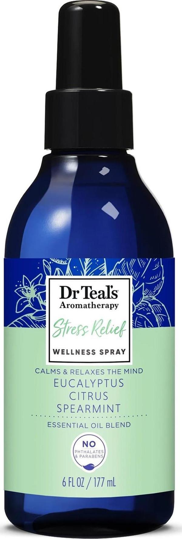Dr.Teals Stress Relief Esansiyel Yağ Karışımı Sprey 177ML - Image 1