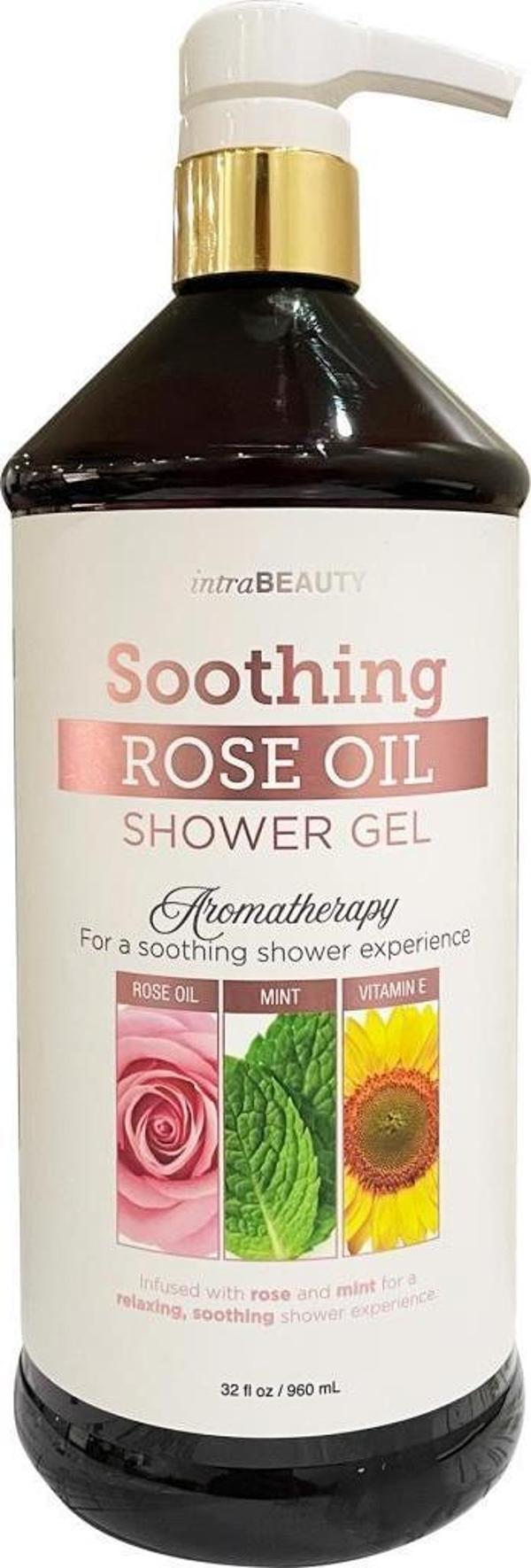 Intra Beauty Yatıştırıcı Gül Yağı Duş Jeli 960ML - Image 1