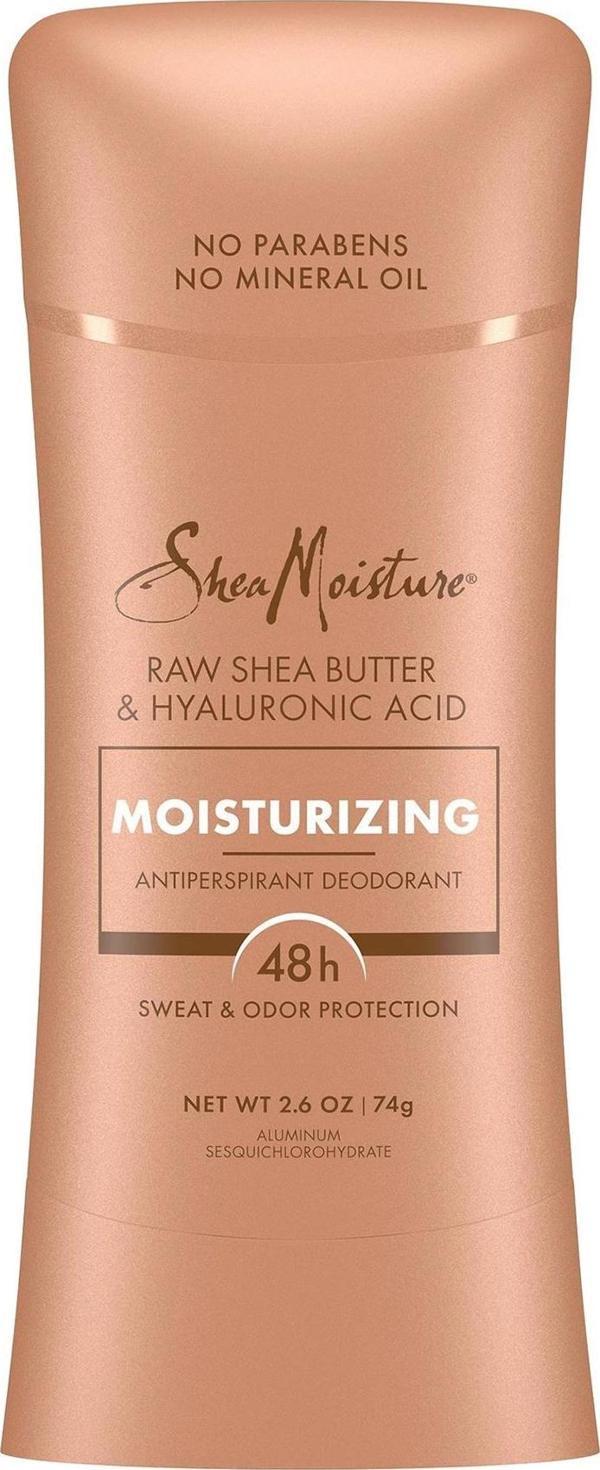 Shea Moisture Raw Shea Butter & Hyaluronic Acid Moisturizing Antiperspirant Stick Deodorant 74GR - Image 1