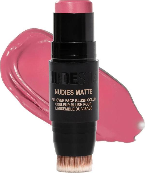 Nudestix Nudies Blush Mat Allık Stick Bubba 7GR - Image 1