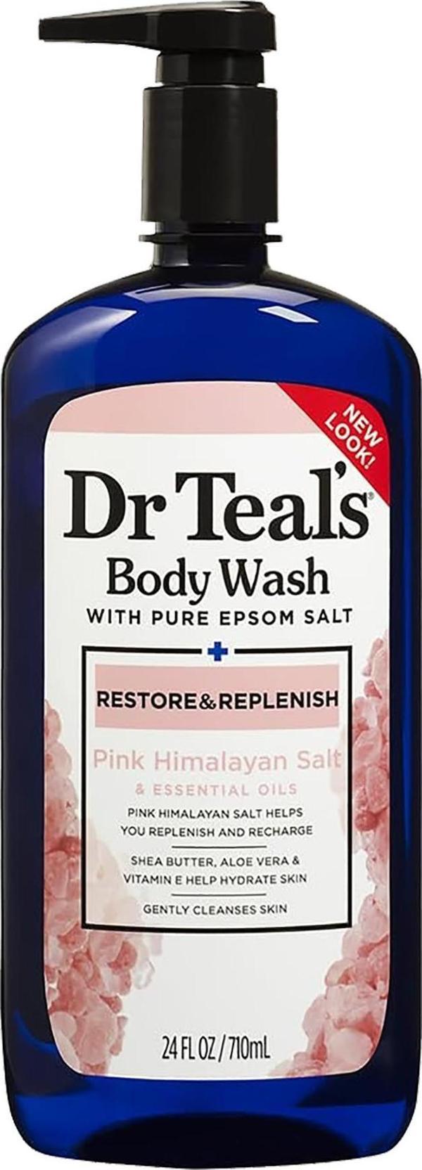 Dr.Teals Pembe Himalaya Tuzu Duş Jeli 710ML - Image 1