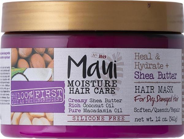 Maui Shea Butter Kuru ve Yıpranmış Saçlar İçin Maske 340GR - Image 1