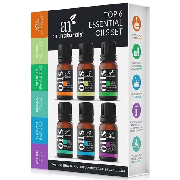ArtNaturals Esansiyel Yağ 6'lı Set - Image 1