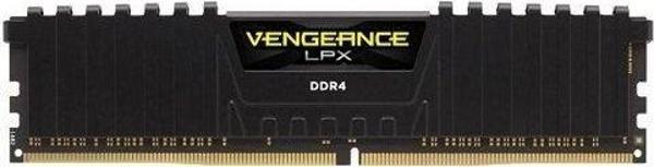 Corsair CMK32GX4M2E3200C16 32GB (2X16GB) DDR4 3200MHz CL16 VENGEANCE LPX DIMM BELLEK BLACK - Image 1
