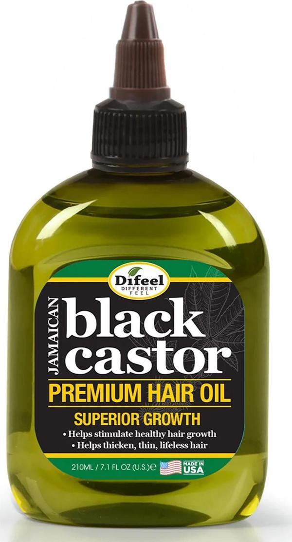 Difeel Jamaican Black Castor Saç Bakım Yağı 210ML - Image 1