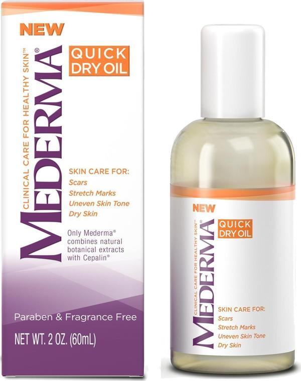Mederma Quick Dry Oil Çatlak Karşıtı Cilt Bakım Yağı 60ML - Image 1