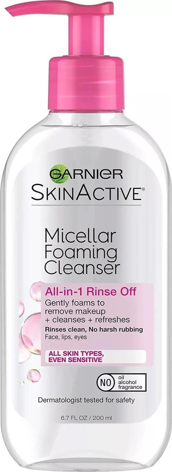 Garnier Micellar Köpüren Yüz Temizleme Jeli 200ML - Image 1