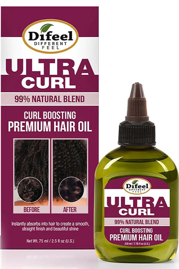 Difeel Ultra Curl Bukle Belirginleştirici Saç Bakım Yağı 75ML - Image 1