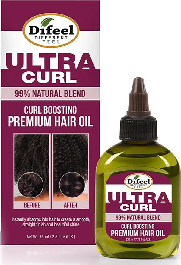 Difeel Ultra Curl Bukle Belirginleştirici Saç Bakım Yağı 75ML - Image 1