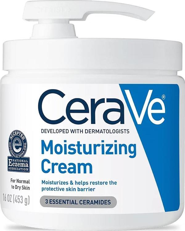 CeraVe Yüz ve Vücut İçin Nemlendirici Krem Pompalı 453GR - Image 1