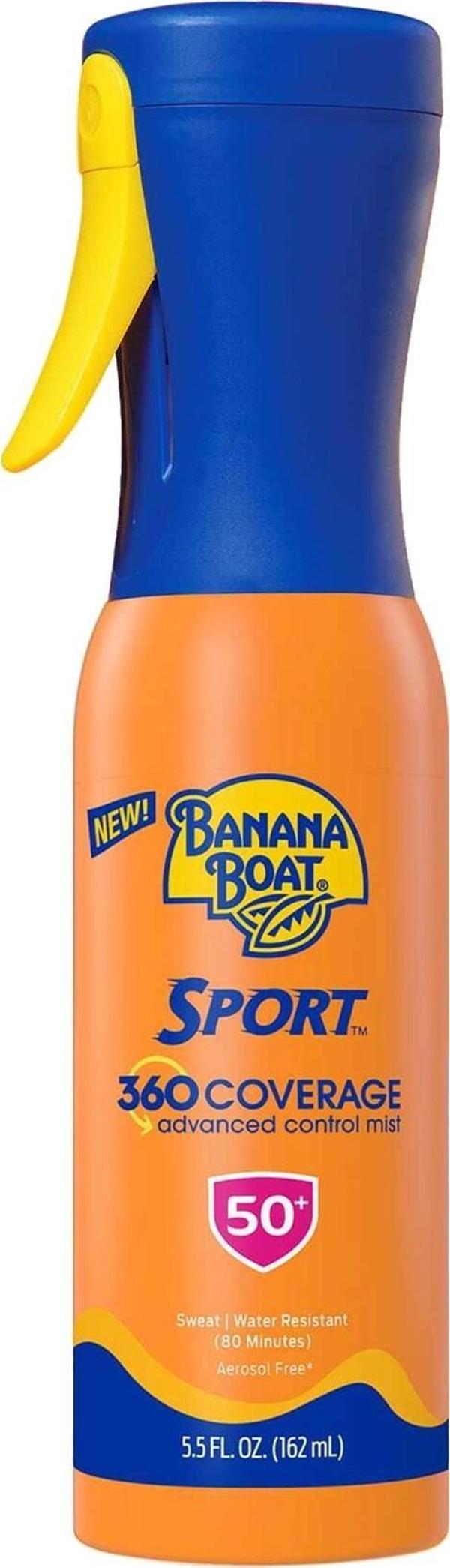 Banana Boat Sport 360 Coverage SPF 50+ Güneş Koruyucu Sprey 162ML - Image 1