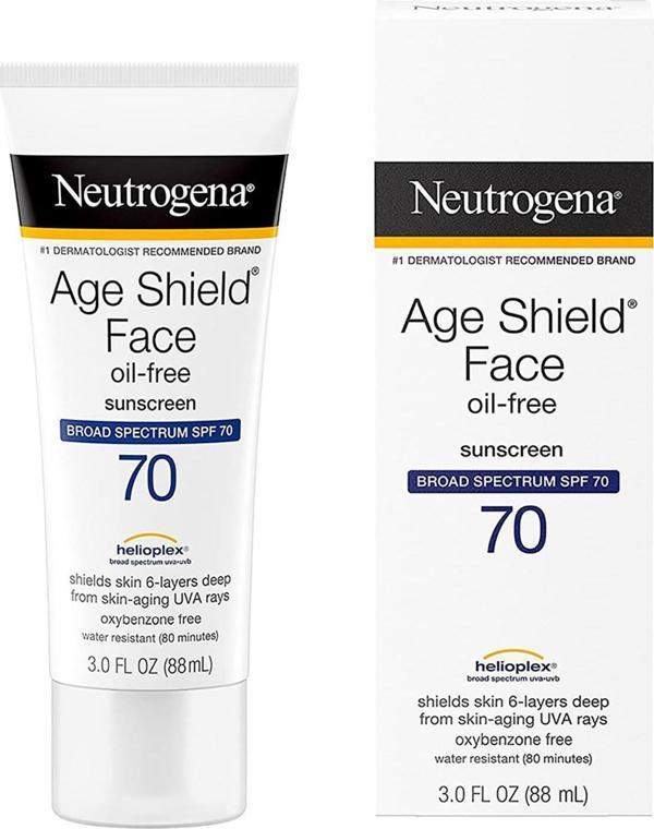Neutrogena Age Shield SPF70 Yüz İçin Yağsız Güneş Losyonu 88ML - Image 1