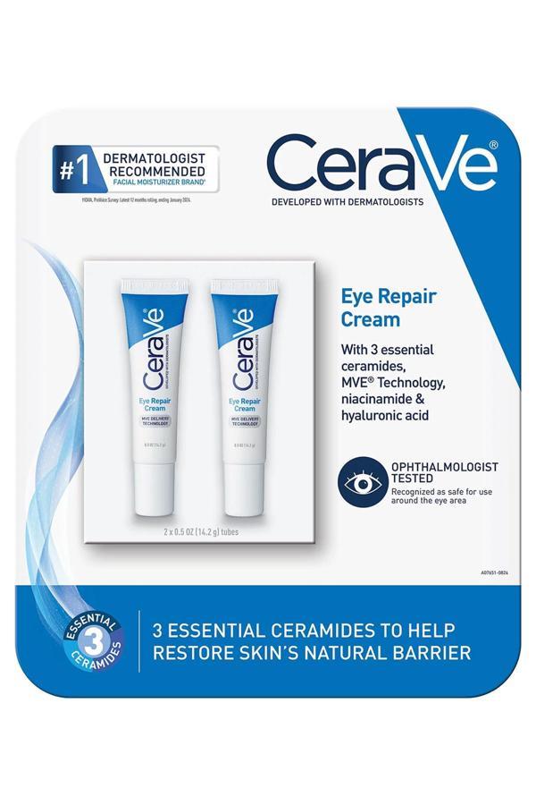 CeraVe Onarıcı Göz Kremi Seti 2 Parça 2x14.2GR - Image 1