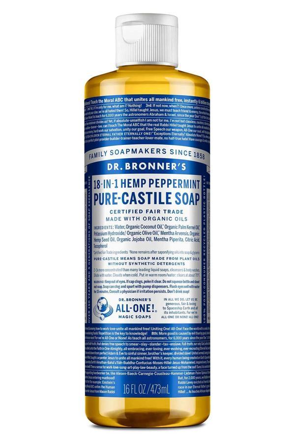 Dr.Bronner's Çok Amaçlı Sıvı Sabun Nane Kokulu 473ML - Image 1