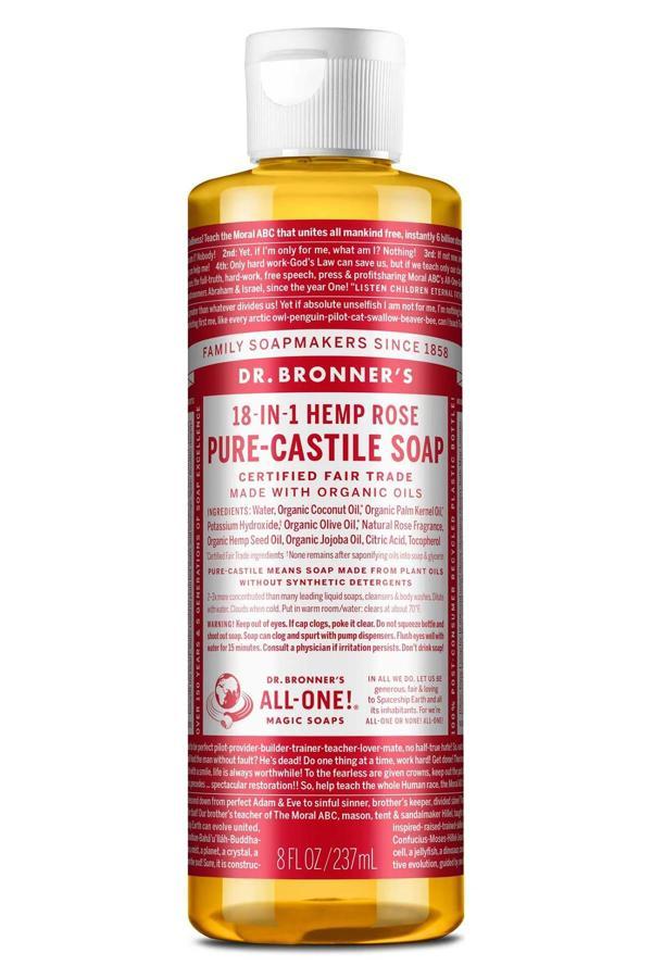 Dr.Bronner's Çok Amaçlı Sıvı Sabun Gül Kokulu 237ML - Image 1